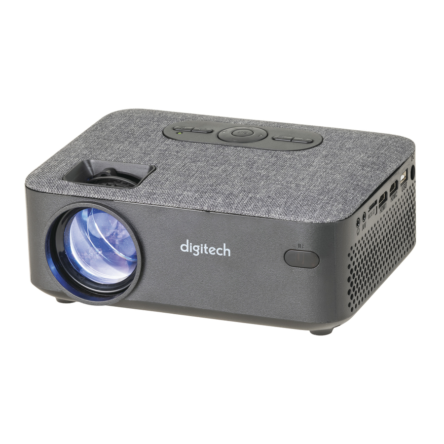 AV Projector with HDMI x 2, USB and VGA Inputs and Built-in Speakers