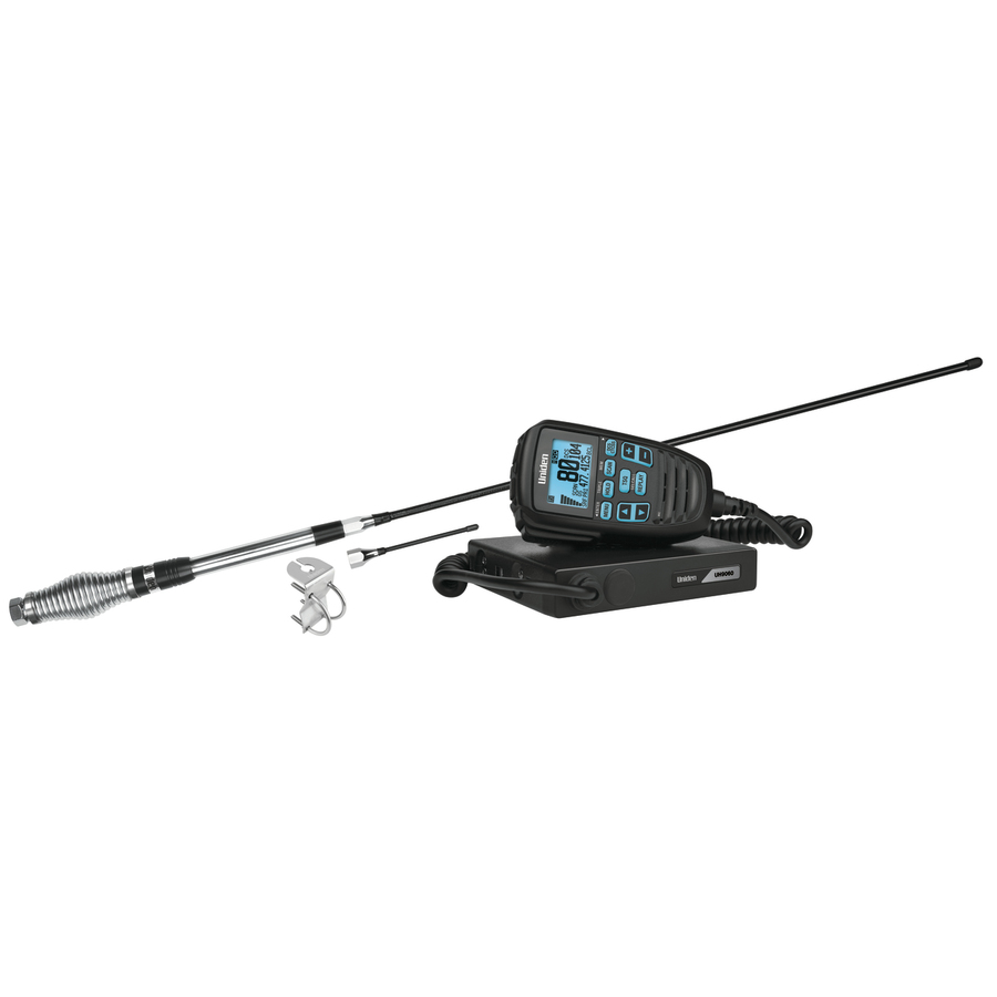 Uniden UH9060 5W UHF Transceiver and Antenna Pack