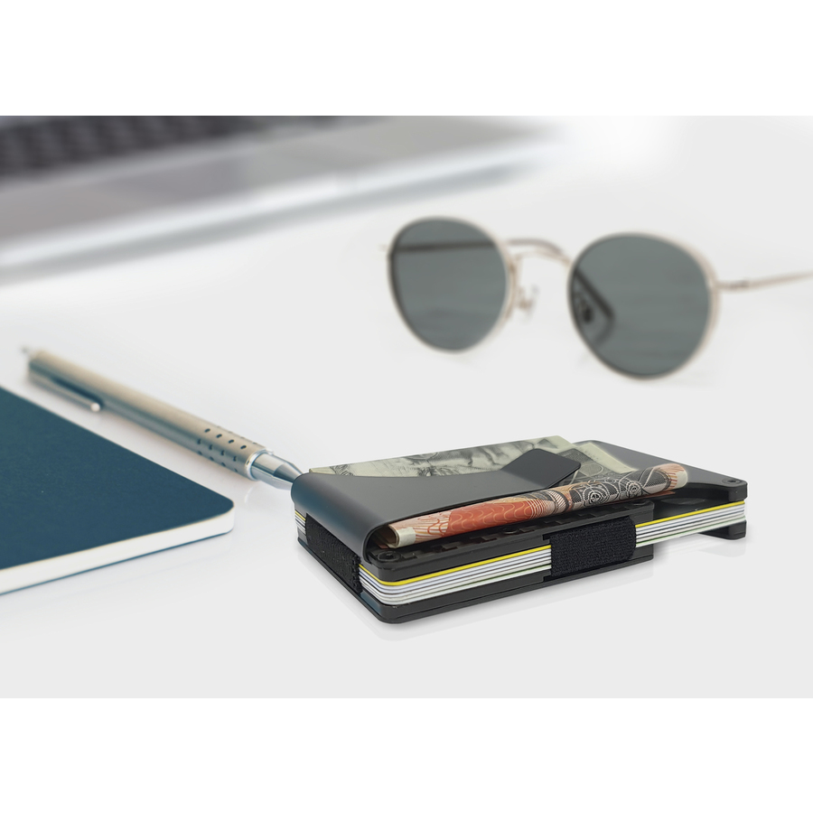 RFID Blocker Carbon Fibre and Aluminium Card Holder