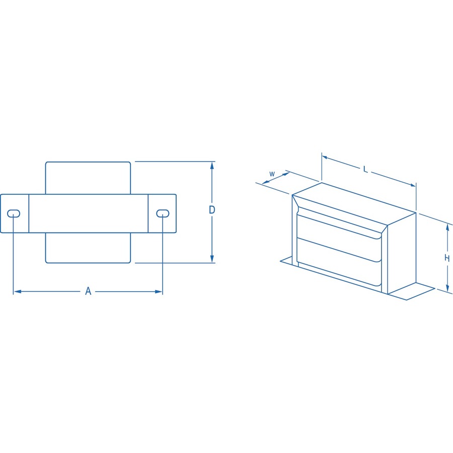 24V, 72VA, 3A - Single Winding - Type 2158 Transformer 