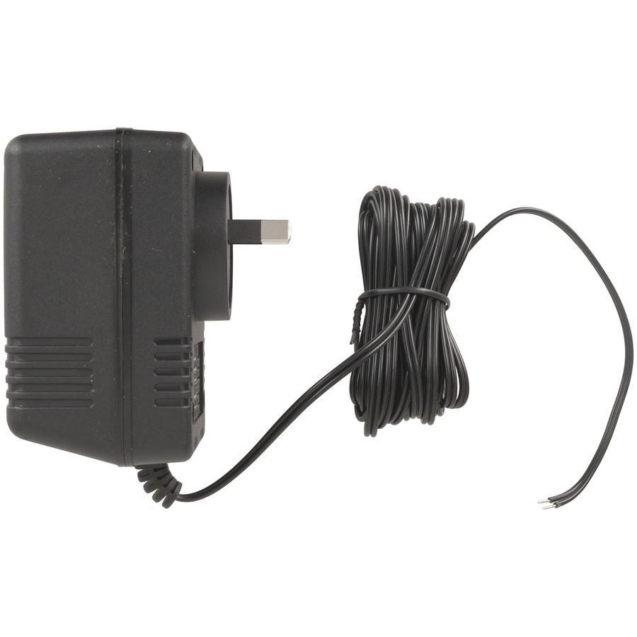 Designed for use with many house alarm panels and various doorbell systems where AC power is require