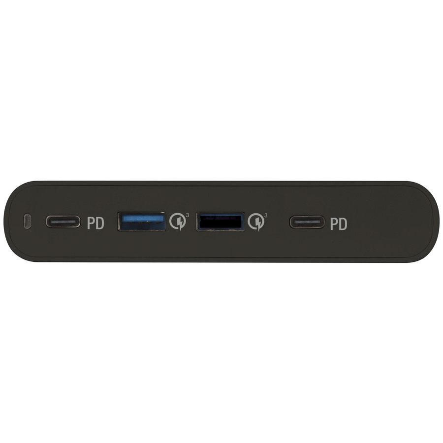 5-20V 87W Laptop Power Supply with 2 x USB-C (PD3.0) and 2 x USB-A (QC3.0)
