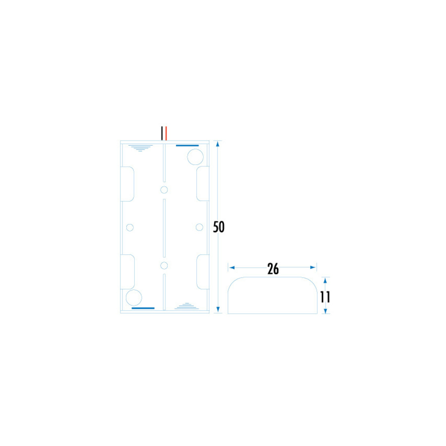 2 X AAA CELL Battery Holder