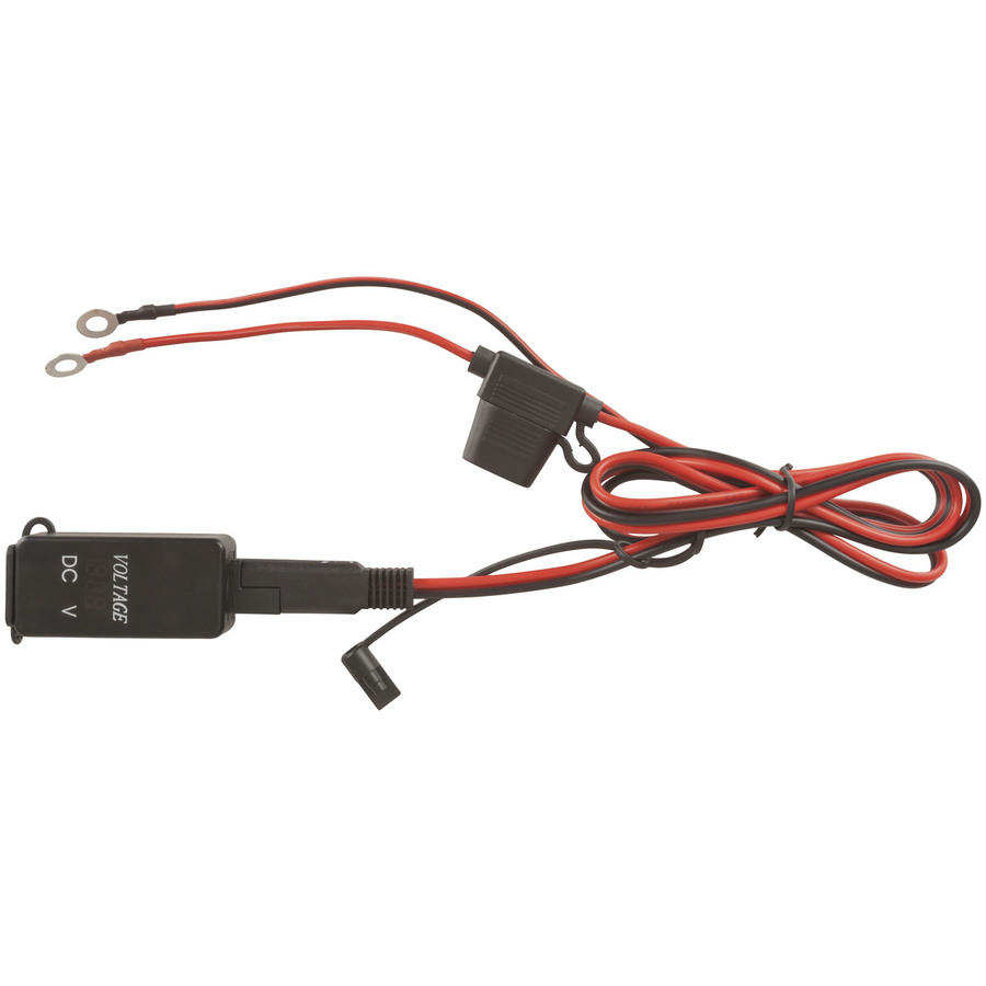 1224VDC Dual USB Charger with Voltage Display