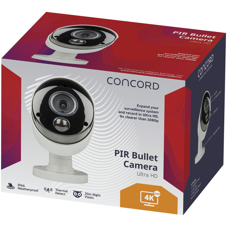 Concord AHD 4K PIR Bullet Camera