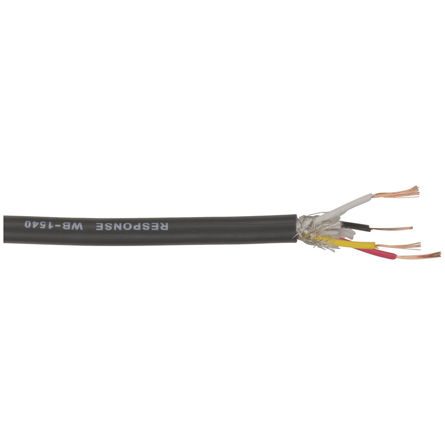 4 Core Screened Professional Microphone Cable - Sold per metre - Sold per metre