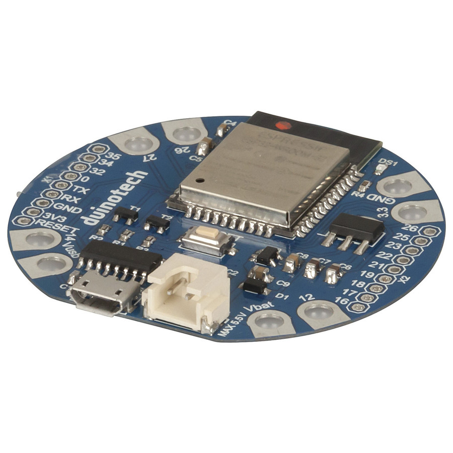 Duinotech Wearable ESP32 Development Board