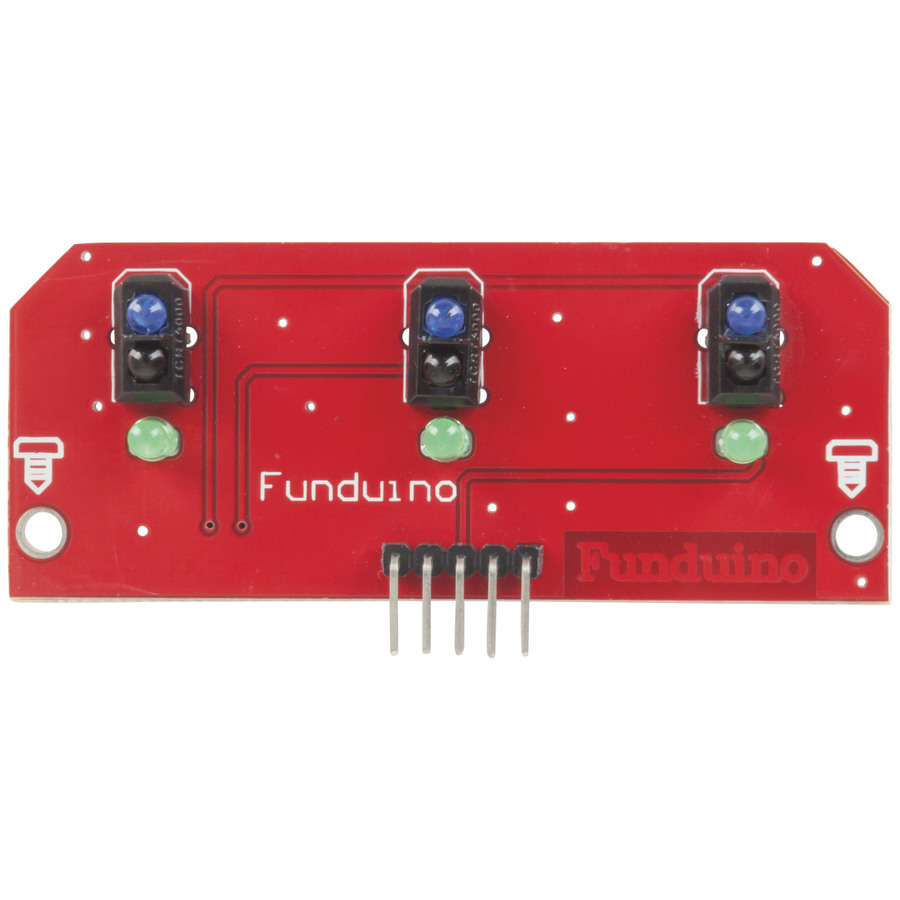 Arduino Compatible Triple Reflectance Sensor Module