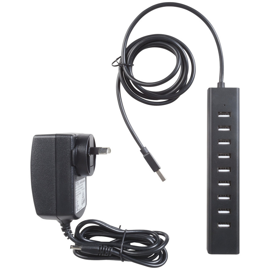 Slimline 10-Port USB Charger & Hub