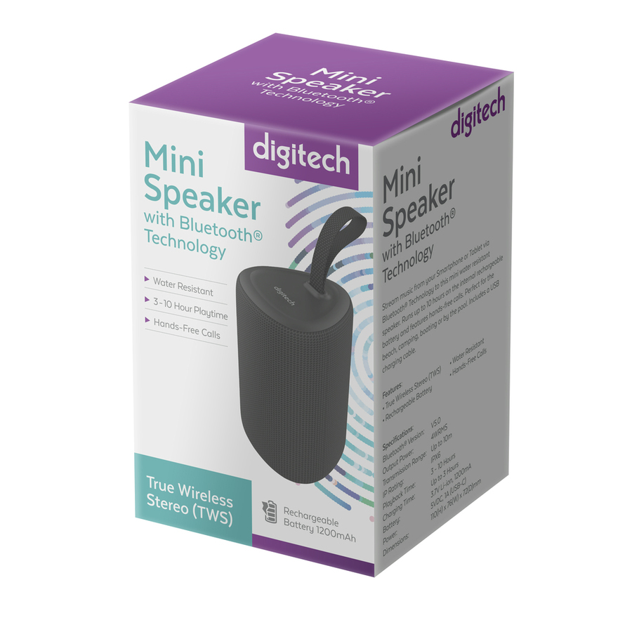 Mini Speaker with Bluetooth® Technology