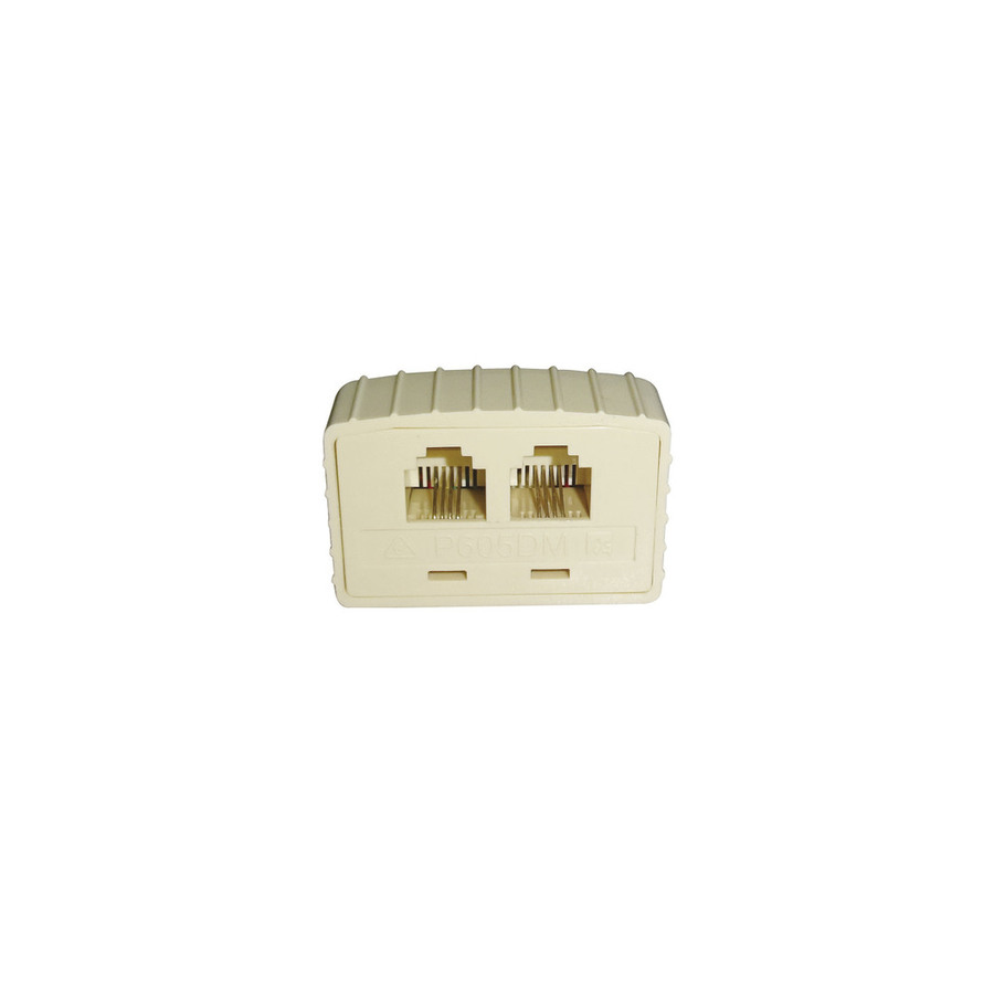 Double Adaptor RJ12 to Aus