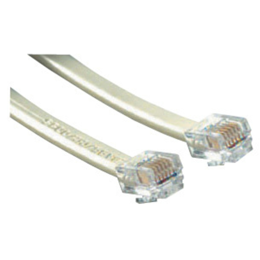 3m US Type Extension Cable RJ12 6P6C