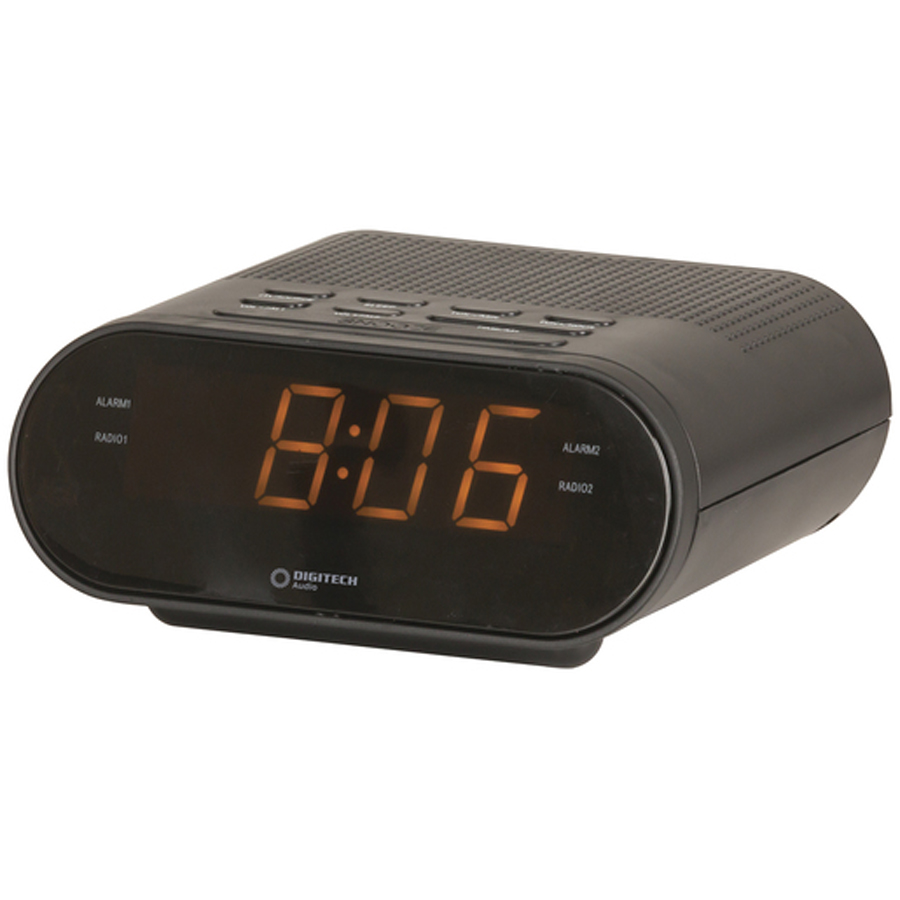 LED Clock with AMFM Radio 