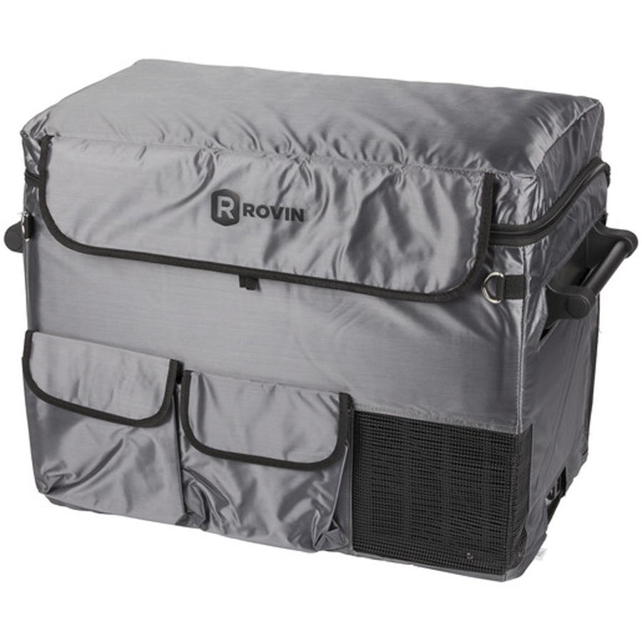 Grey Insulated Cover for 45L Rovin Portable Fridge Freezer 