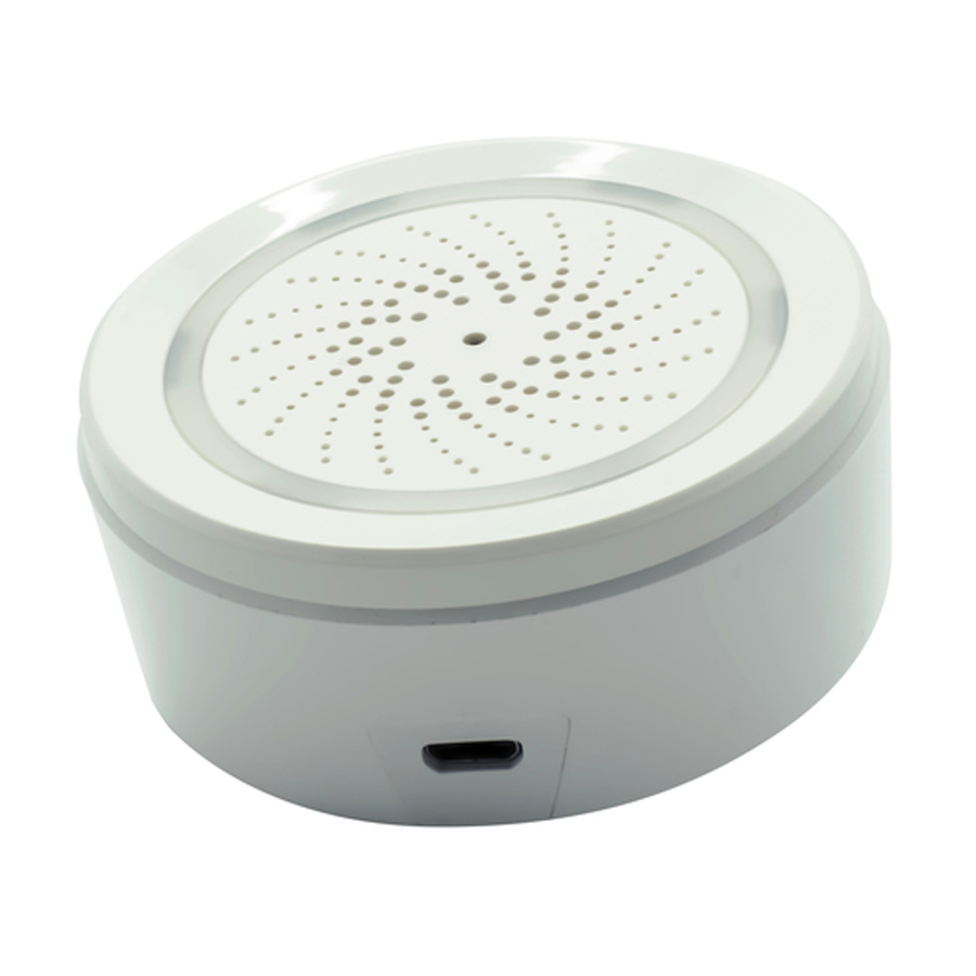 Smart WiFi Temp and Humidity SensorAlarm - Smart Life Compatible 