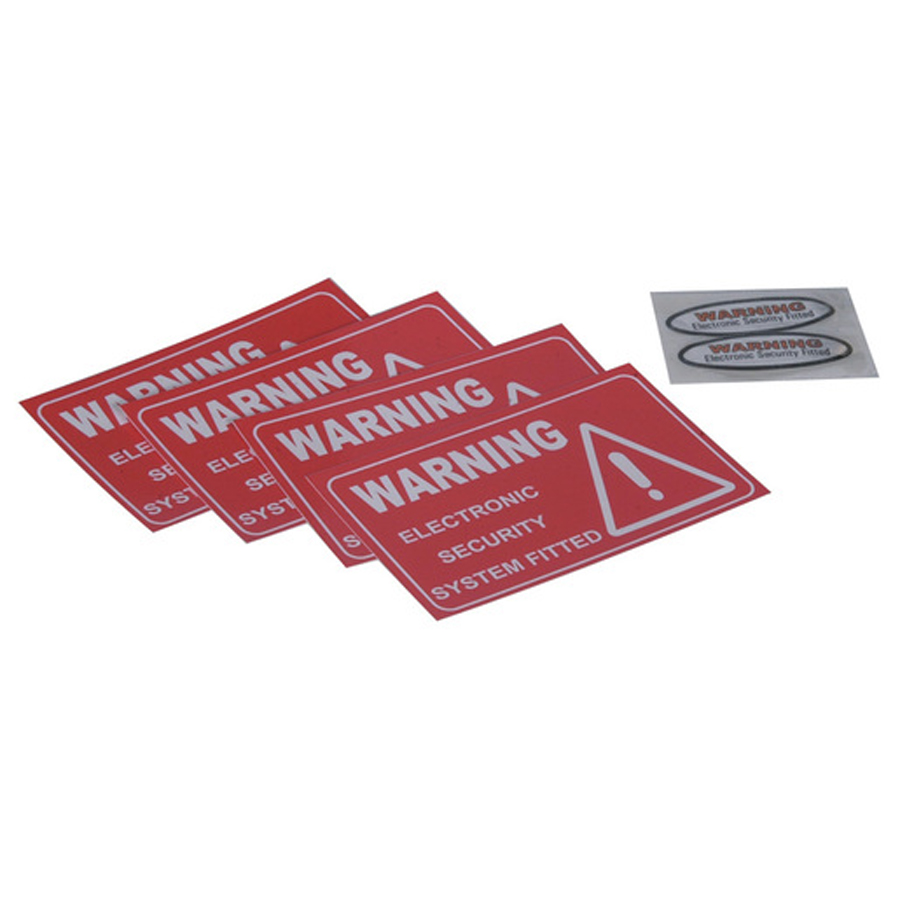 Large Alarm Sticker 