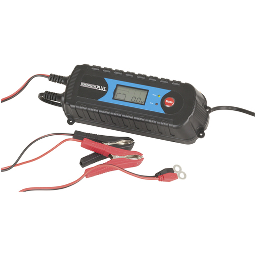 4 Stage 612V 4A Battery Charger with LCD Display 