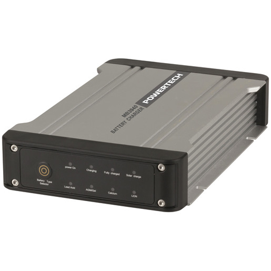 Dual Input 20A DCDC Multi-Stage Battery Charger to suit Lead and Lithium Style Batteries 