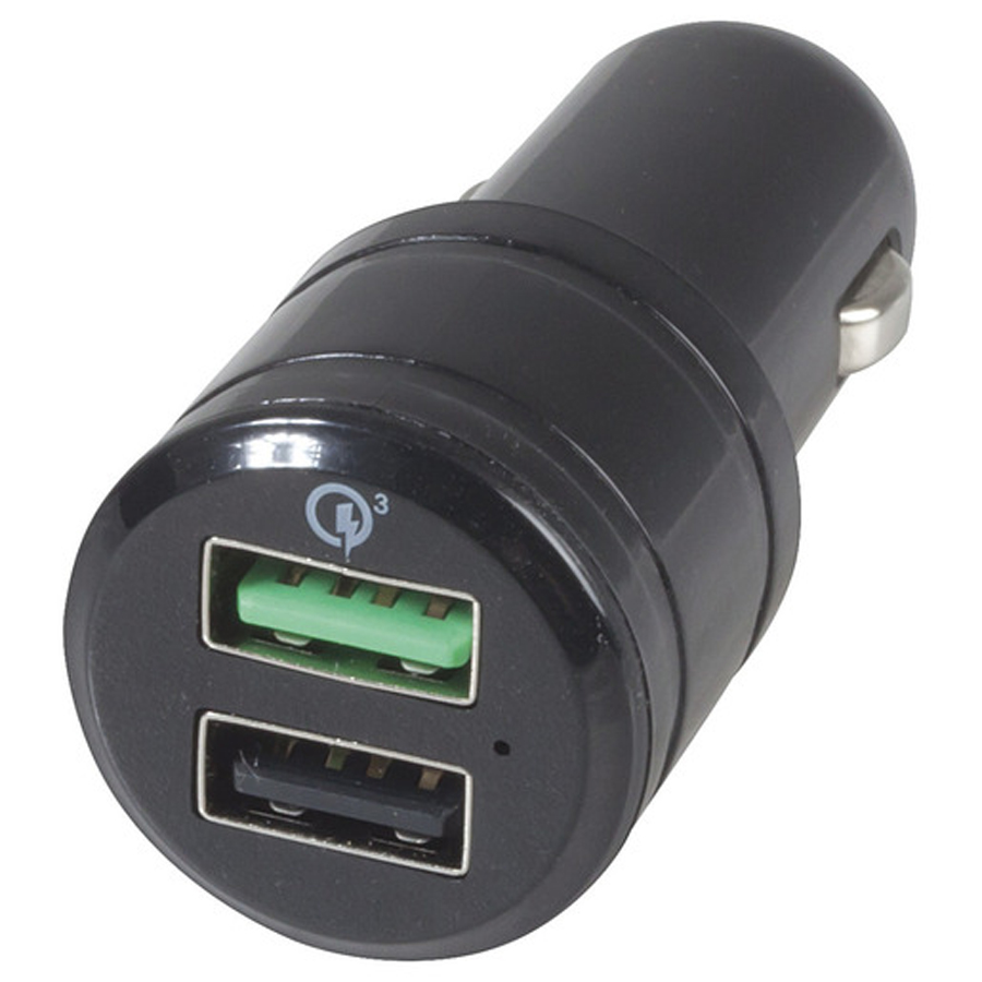 5.4A Dual USB Car Charger with Qualcomm&reg; Quick Charge&trade; 3.0 