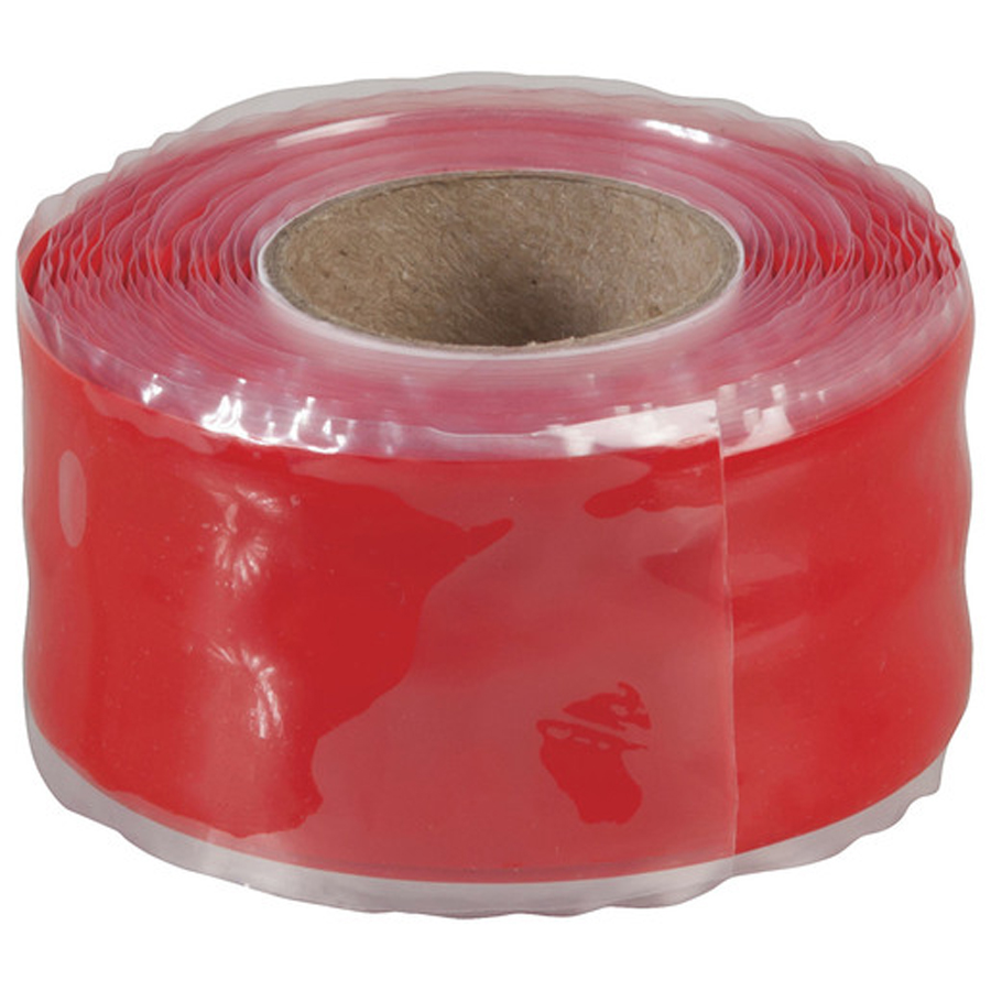 Red Self-Fusing Silicon Tape 25mm x 3m 