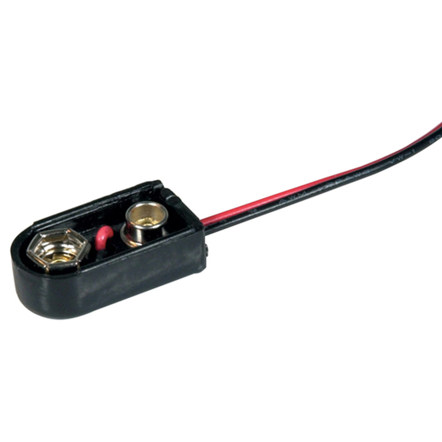 Safety 9V Battery Clip - Highest Quality 
