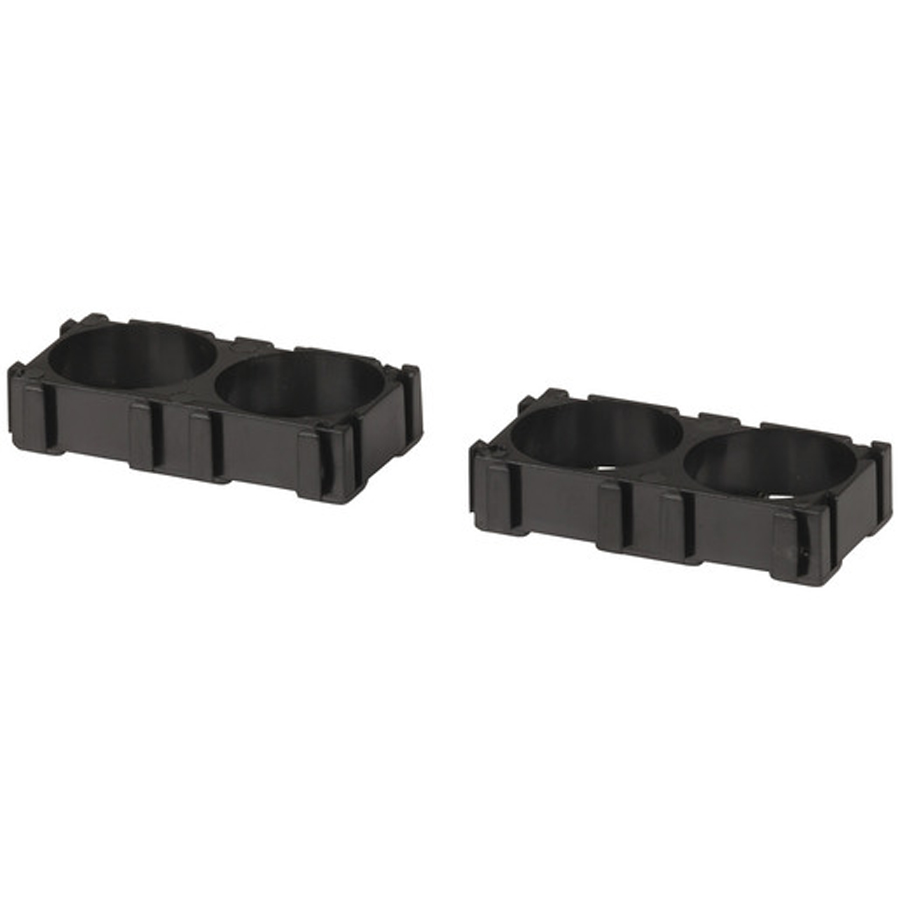 Dual 18650 Interlocking Battery Bracket - Pair 