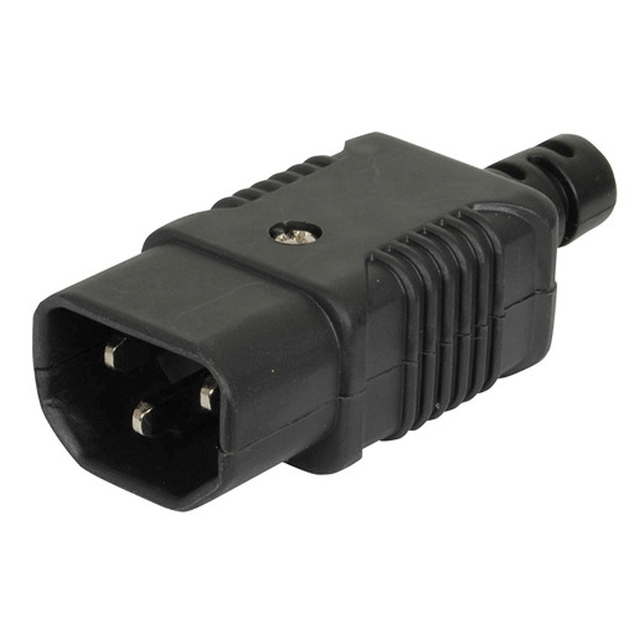 IEC Line Male Power Plug 