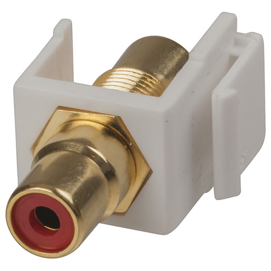 Keystone Insert RCA - RCA Skt Red 