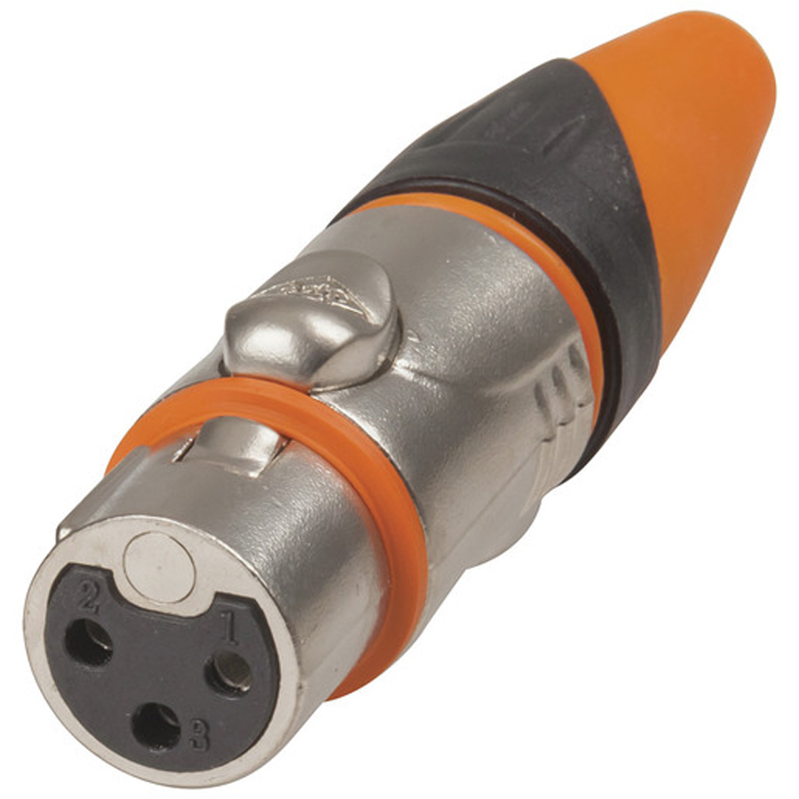Waterproof IP67 XLR Line Socket 