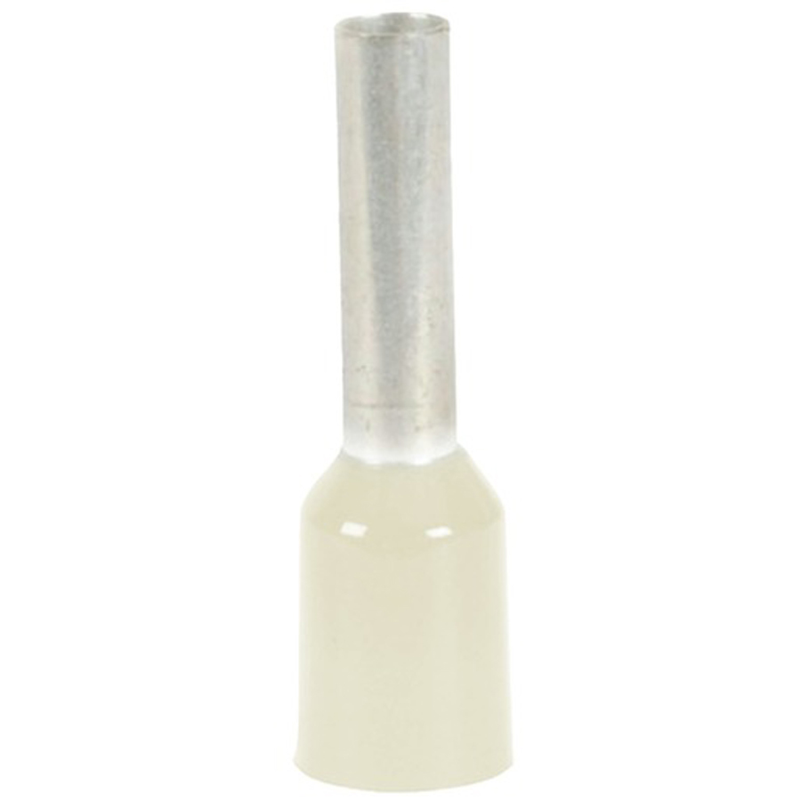 Ivory Ferrule Crimp Terminal (2AWG) - Pack of 5 