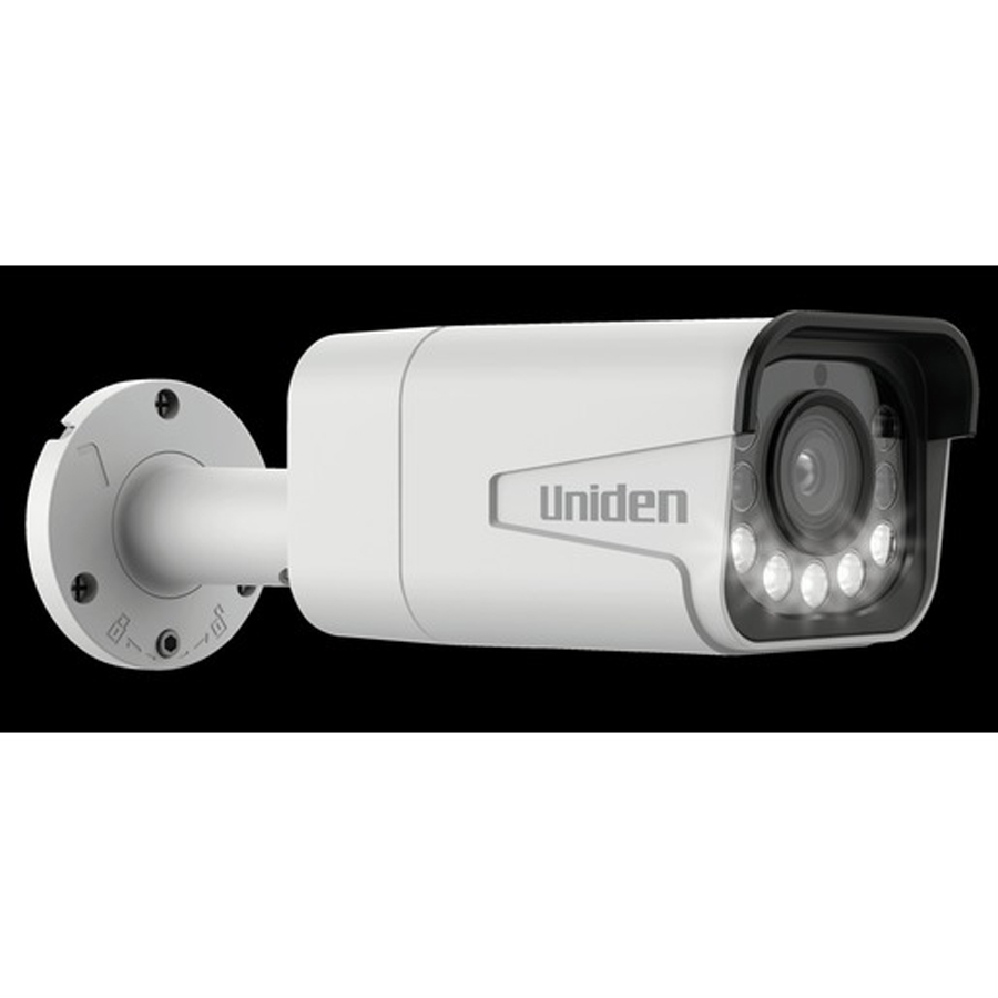 Uniden 4K Bullet IP Camera with Floodlight 