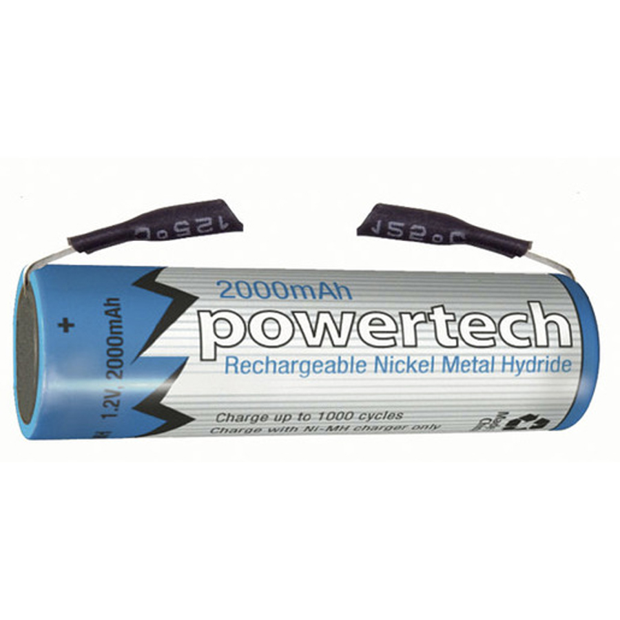 1.2V AA 2000mAH Rechargeable Ni-MH Battery - Tag 