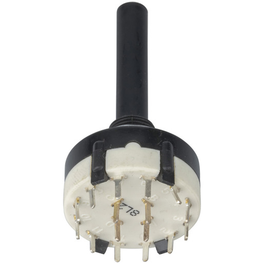 4 Pole Sealed PCB Rotary 