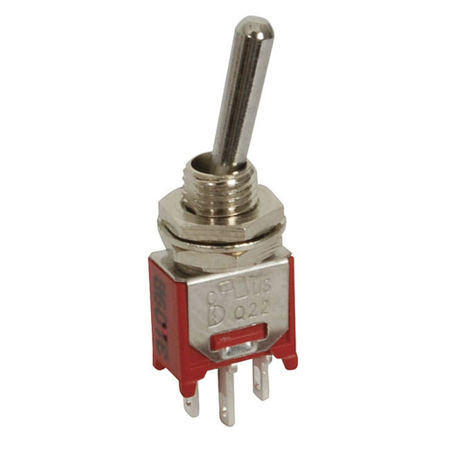 SPDT Sub-Miniature Toggle Switch - Solder Tag 