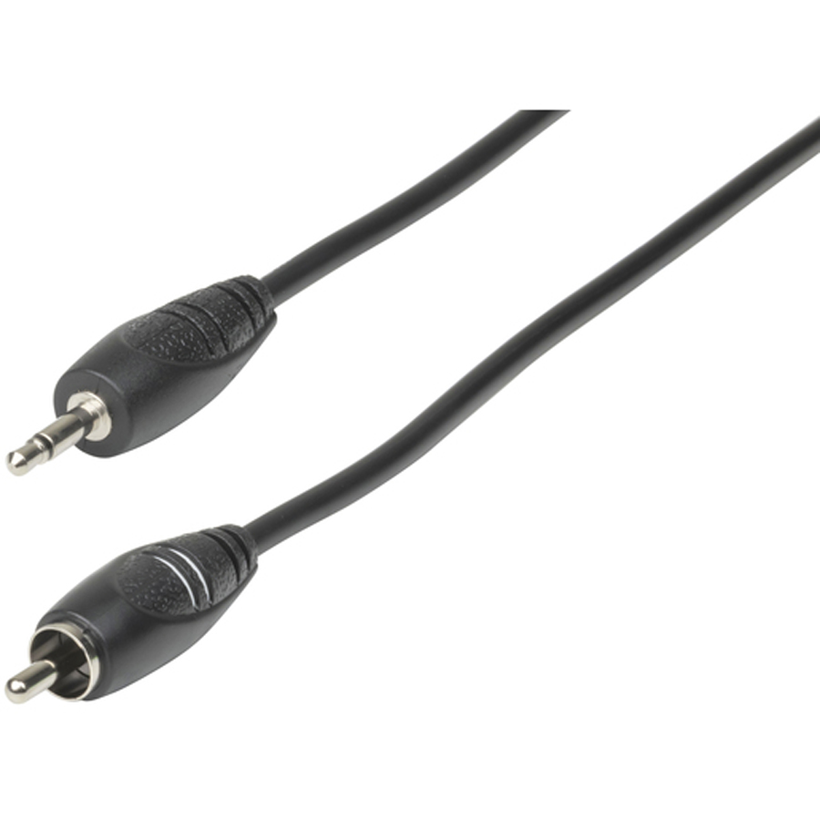 RCA Plug to 3.5mm Plug Audio Cable - 1.5m 