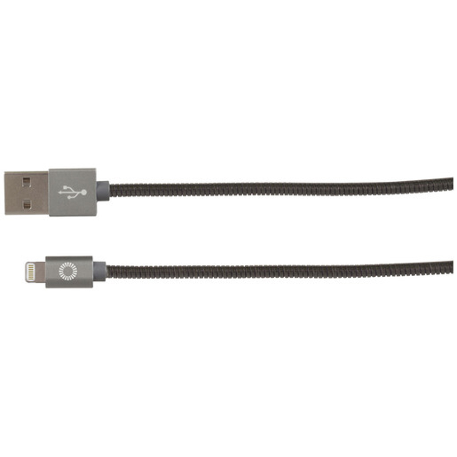 1m Armoured Lightning USB Cable 