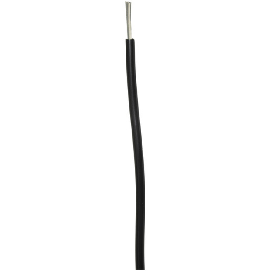 Black Heavy Duty Hook-up Wire - Sold per metre 