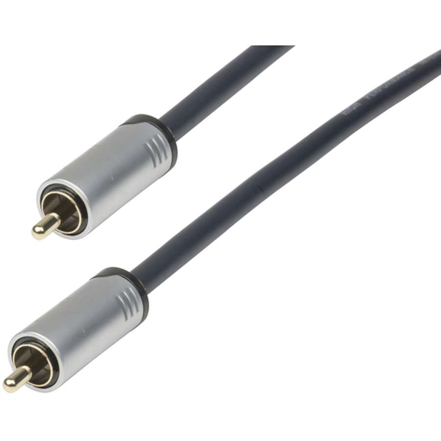 RCA Plug to RCA Plug HQ Video Cable - 1.5m 