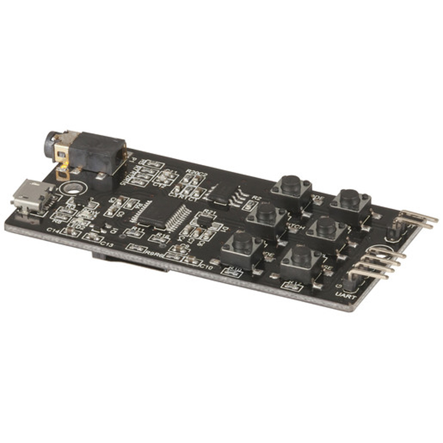 MP3 Audio Player Module with 6 push button switches for Arduino 