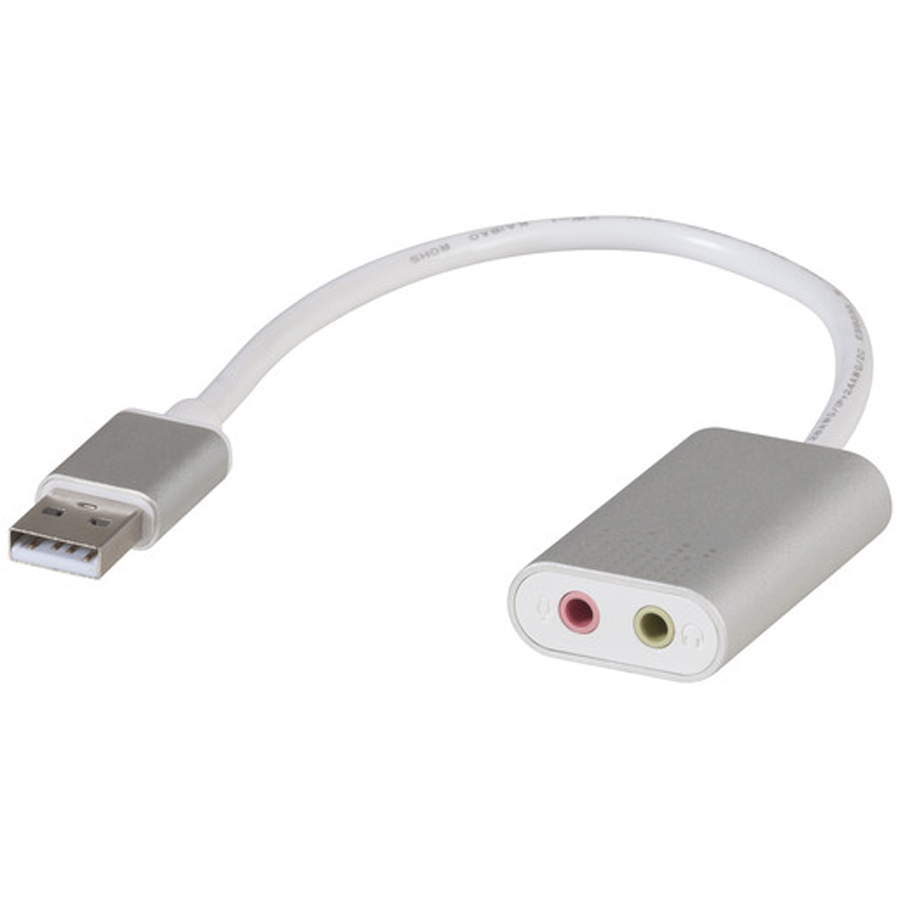 USB2.0 to 3.5mm Audio Converter 