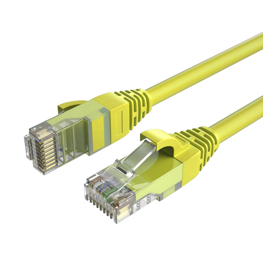 Cat 6a Patch Cable 2m Yellow 