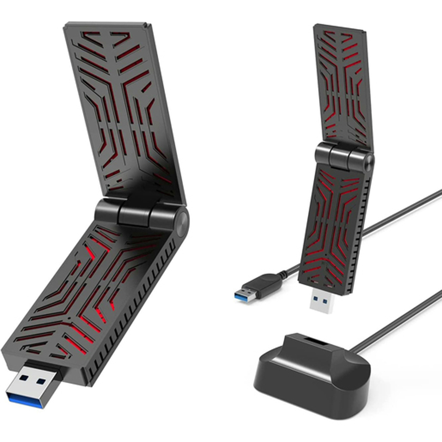 Wavlink AX1800M Dual Band USB3.0 Wi-Fi Adaptor with Magnetic Base 