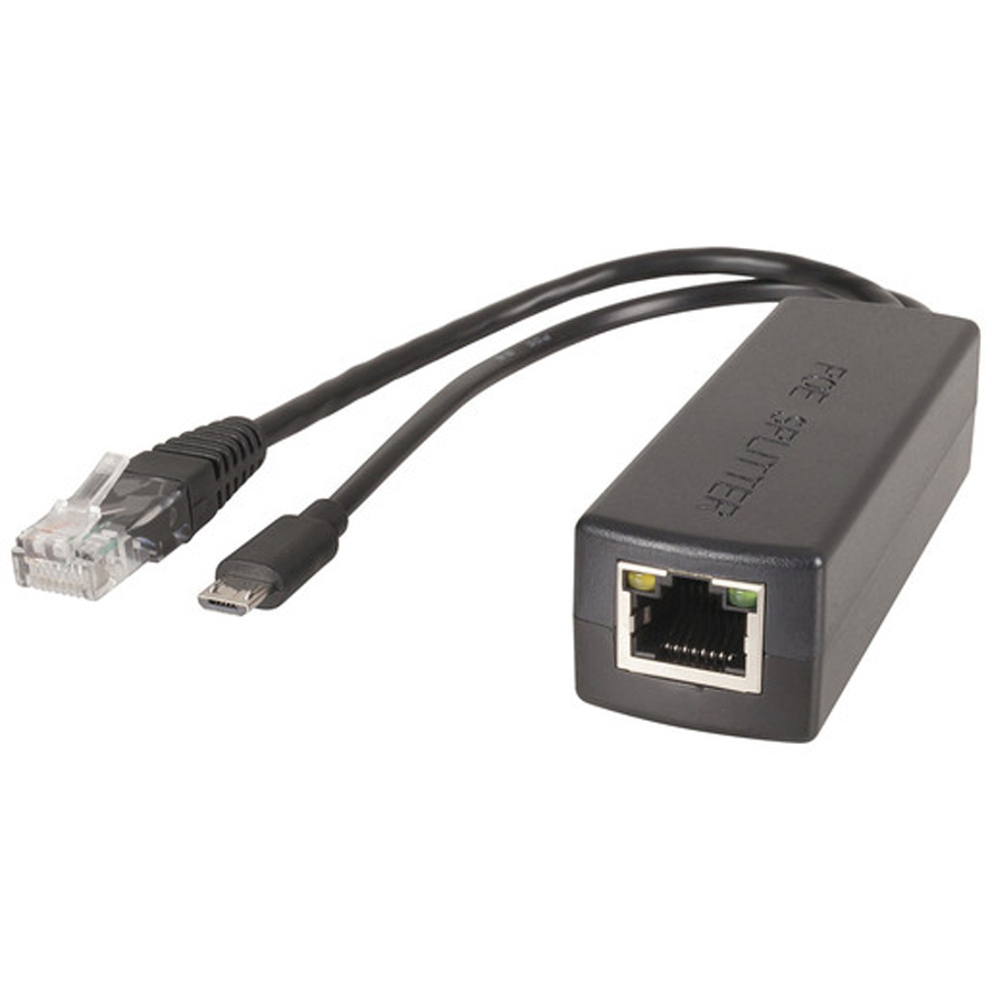5V Micro USB PoE Splitter 