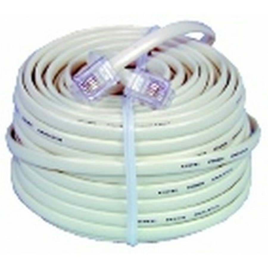 10m RJ12 6P4C US Extension Cable 