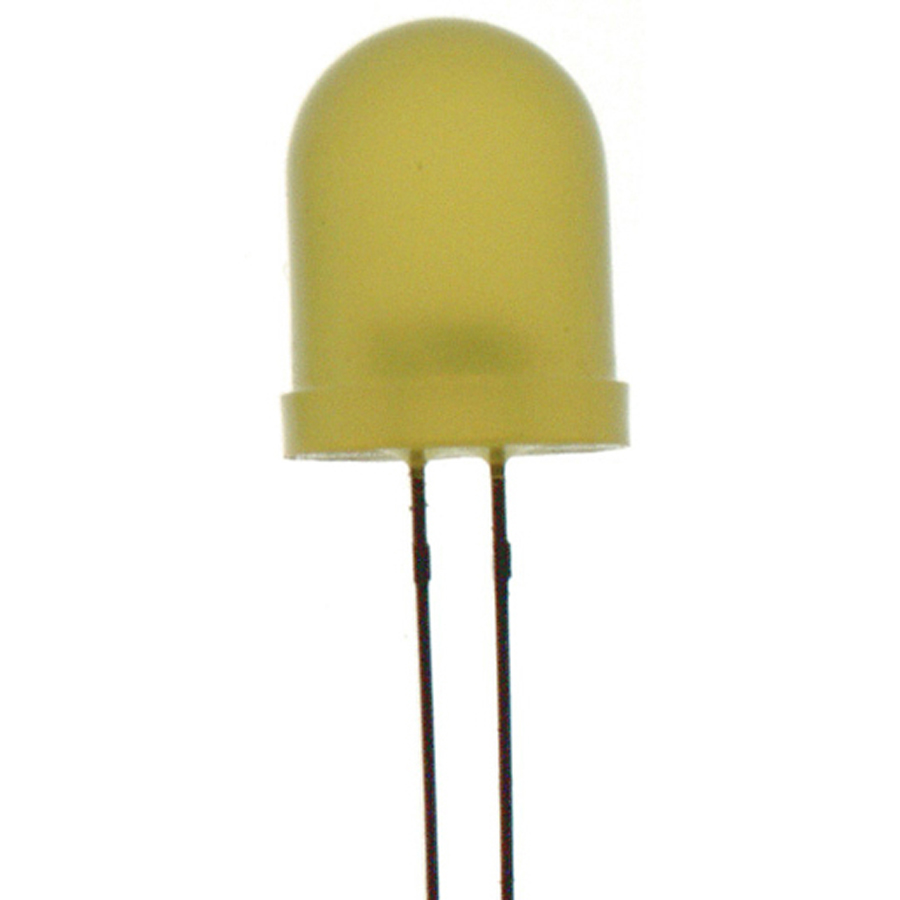 Yellow 5mm LED 70mcd Round Diffused 