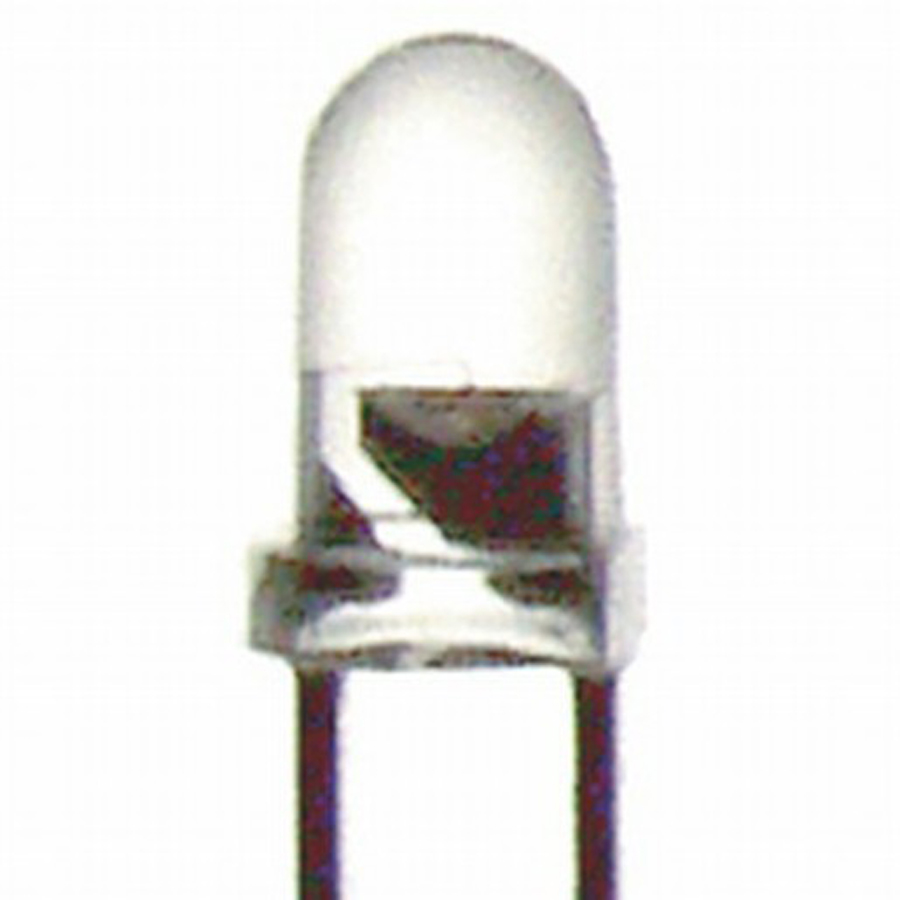 Bicolour RedGreen 5mm LED 45mcd Round Diffused 